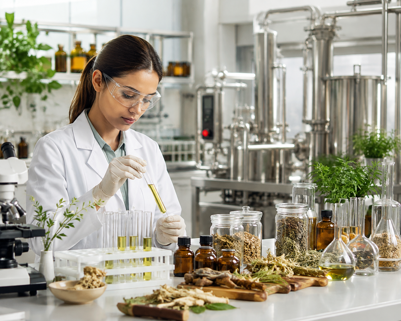 Harmony Mists botanical research and quality laboratory